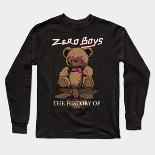 Zero Boys the history of Long Sleeve T-Shirt